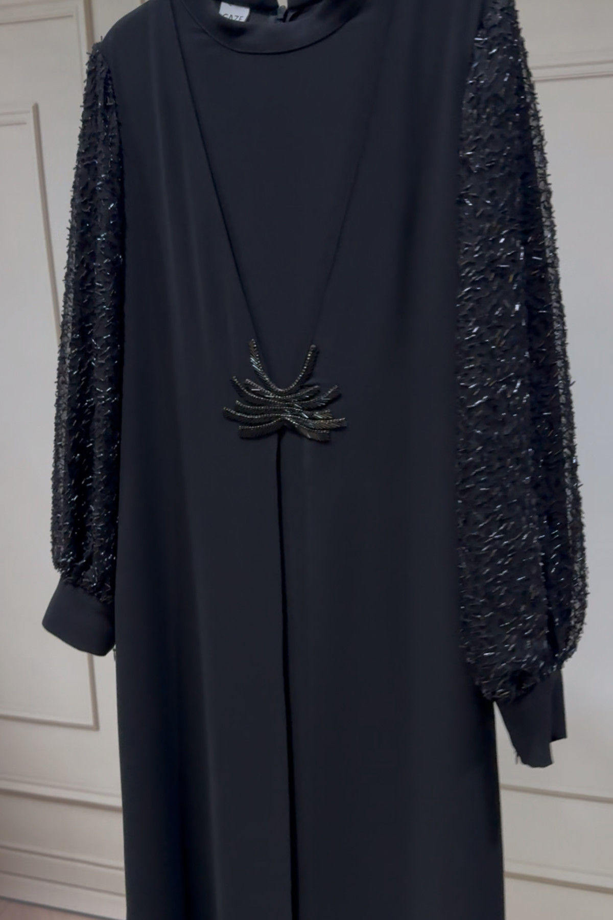 GZ 5099 Elbise - Siyah