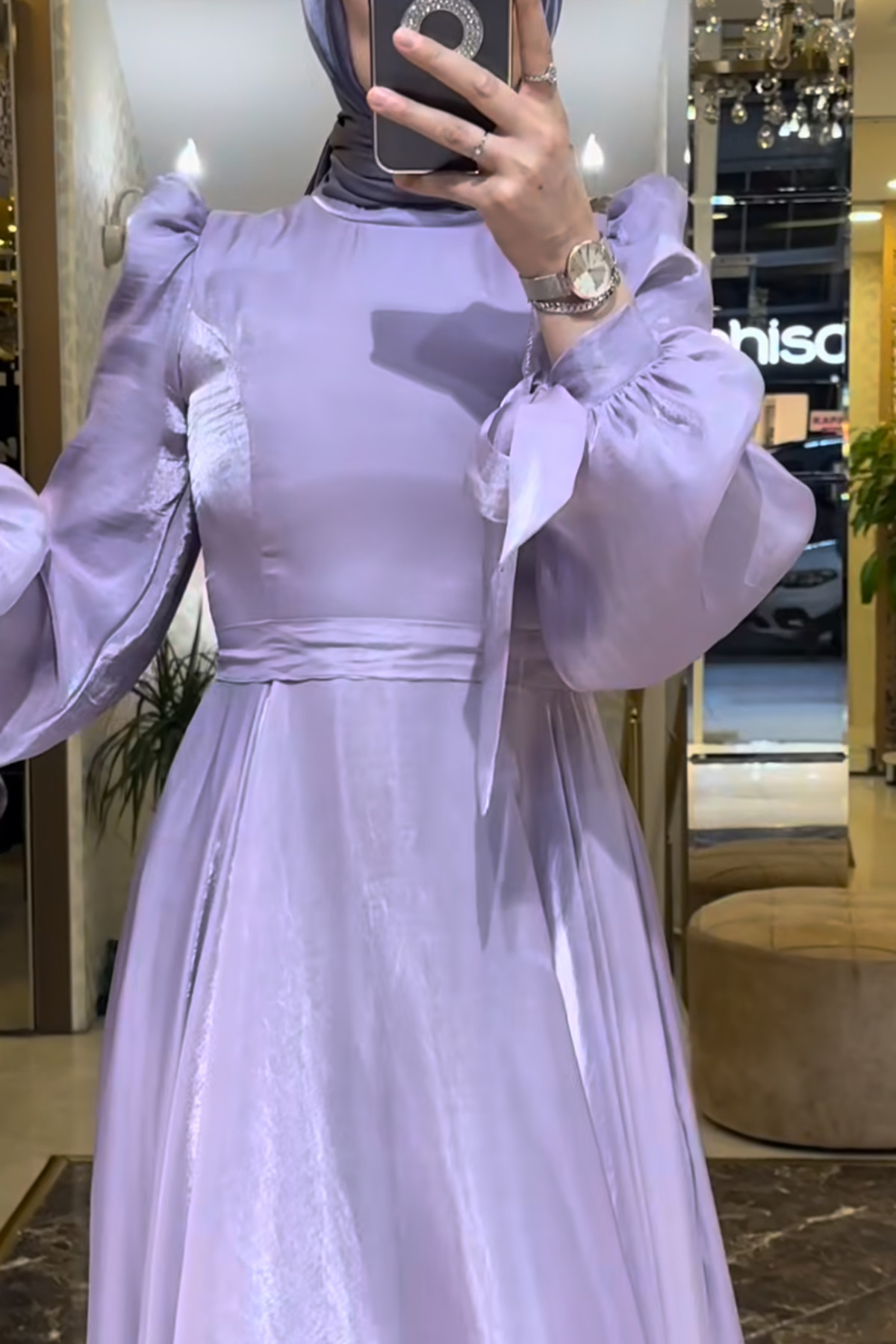 Pırıl Abiye - Lila