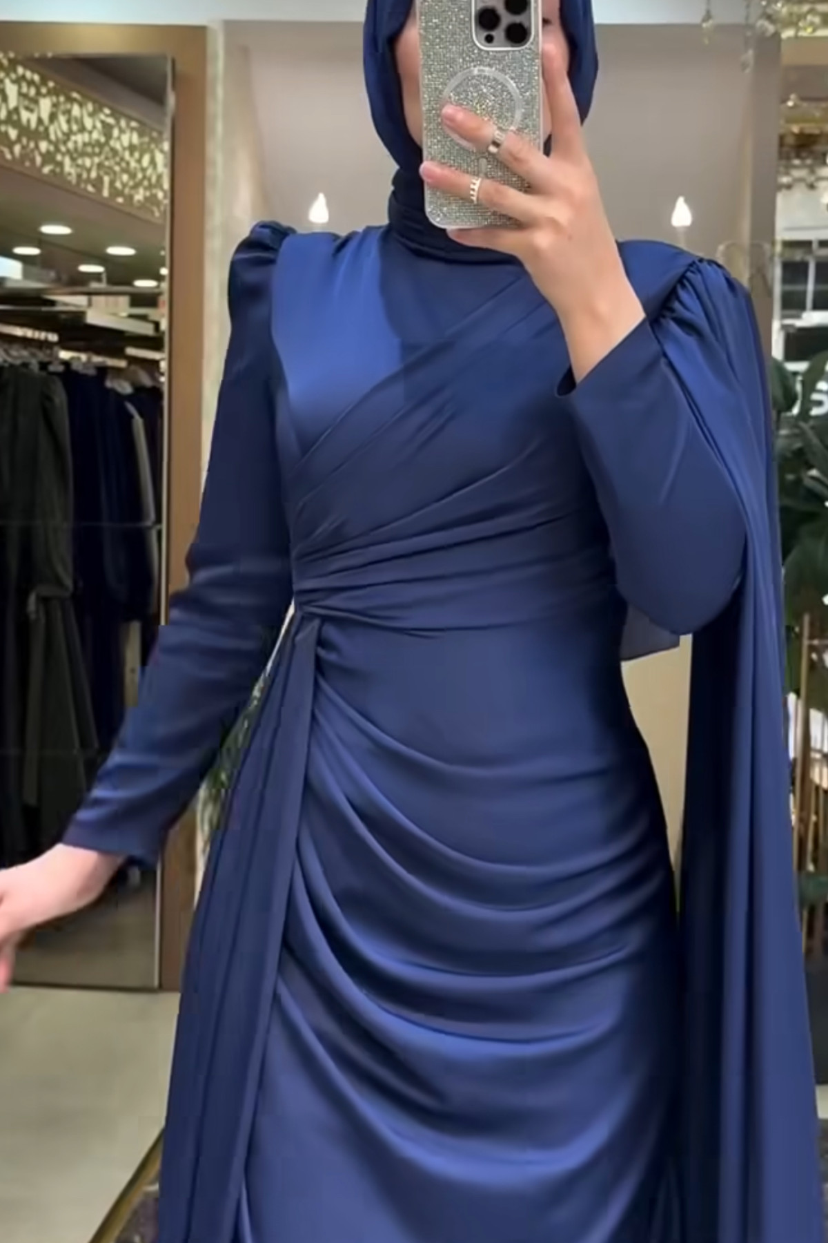 Pınar Şems Esin Abiye - Lacivert 