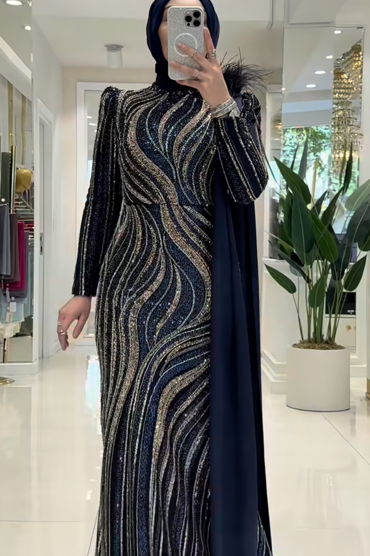 Pınar Şems Zerrin Abiye - Laci/gold