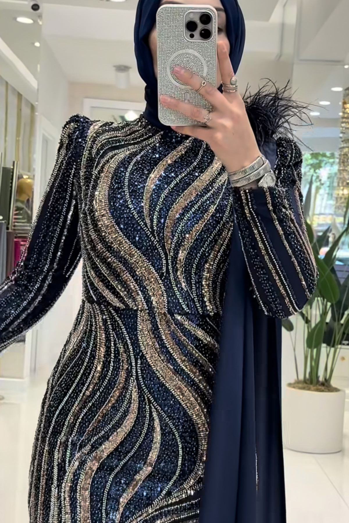 Pınar Şems Zerrin Abiye - Laci/gold