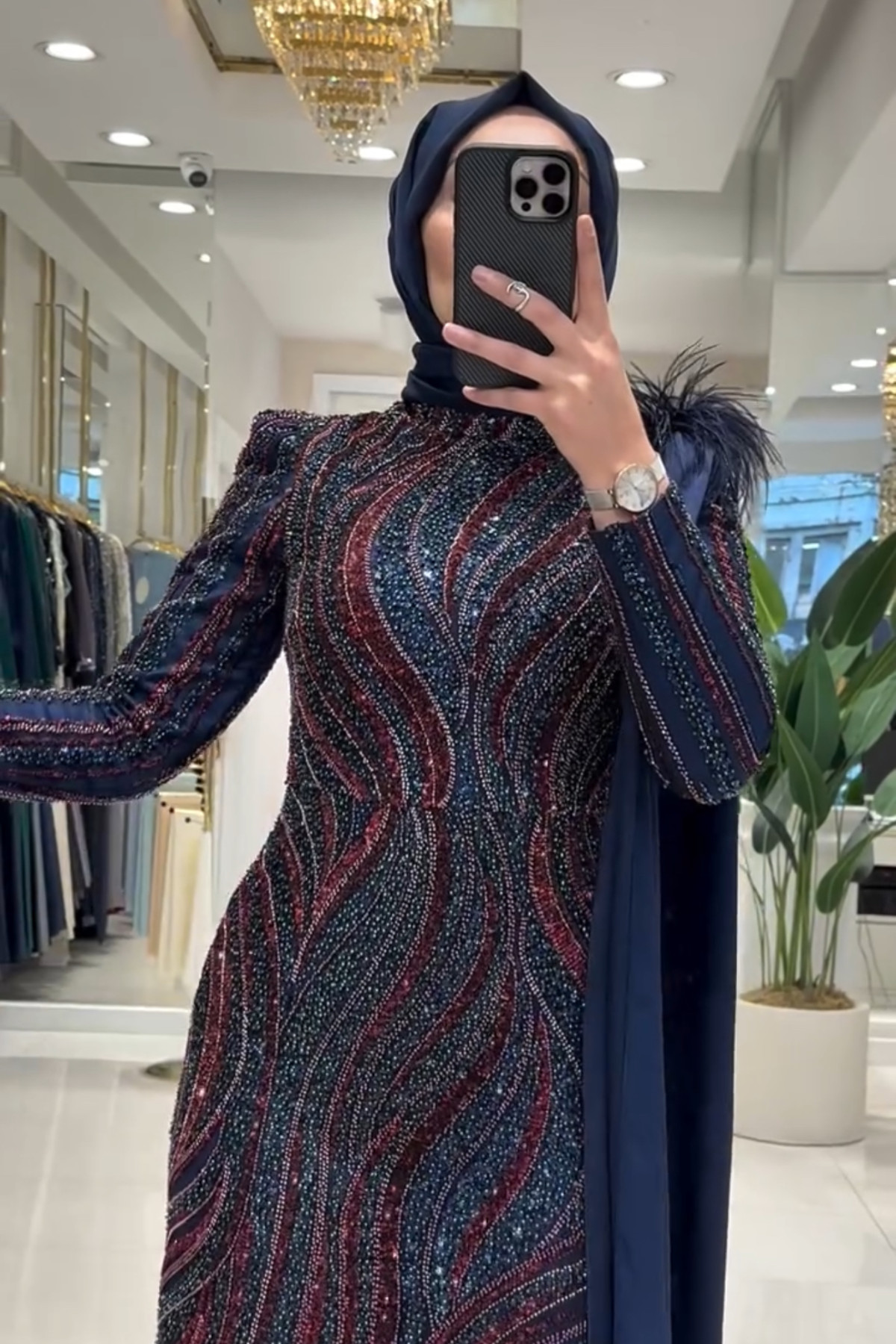 Pınar Şems Zerrin Abiye - Laci/Bordo