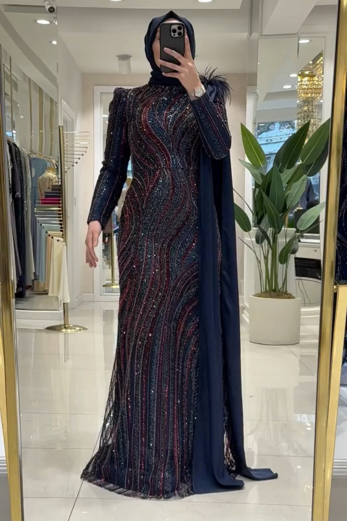 Pınar Şems Zerrin Abiye - Laci/Bordo